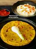 Jowar Sorghum Wheat Flour Methi Thepla