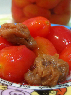 ♡宛の清涼一夏 ♥ 料理 ✿ 冰釀梅漬小蕃茄 的食譜成品照片