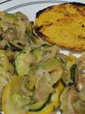 Salteado🍜🍛🍲 de berenjenas tatemadas y calabacines🧆🌯🥙
