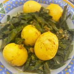 Kecipir Telur Masak Kari রেসিপির প্রধান ছবি