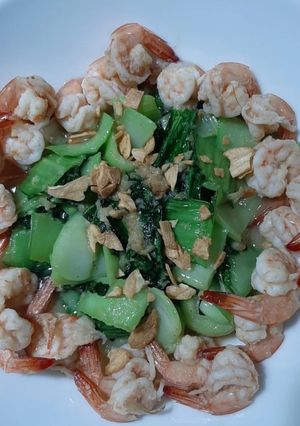Foto resep Udang Pokcoy