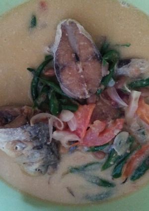 Foto resep Ikan kuah santan cabe ijo