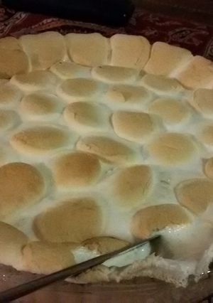 Una foto de Postre de Mashmellows 