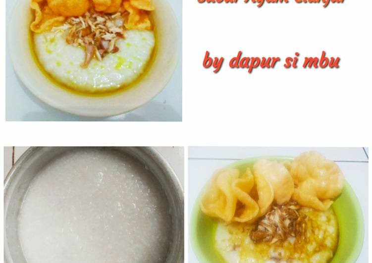 DICOBA@ Resep Bubur Ayam Cianjur Simple menu masakan sehari hari