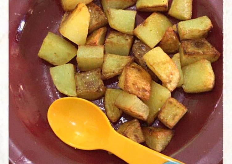 8 Resep: Snack bayi 1+ kentang goreng sehat Anti Ribet!