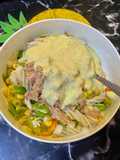 سلطة تونه بالمكرونه لايت 🍲 #دايت