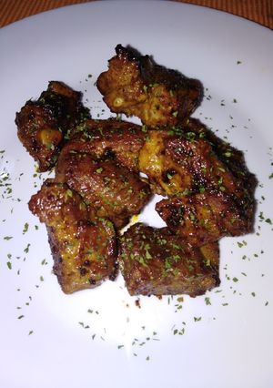 Una foto de Costillas a la sartén