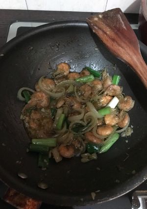 Foto resep Udang goreng saus tiram