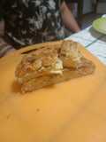 Strudel di patate, stracchino e salsiccia
