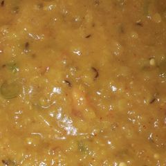 A picture of Yellow daal.
