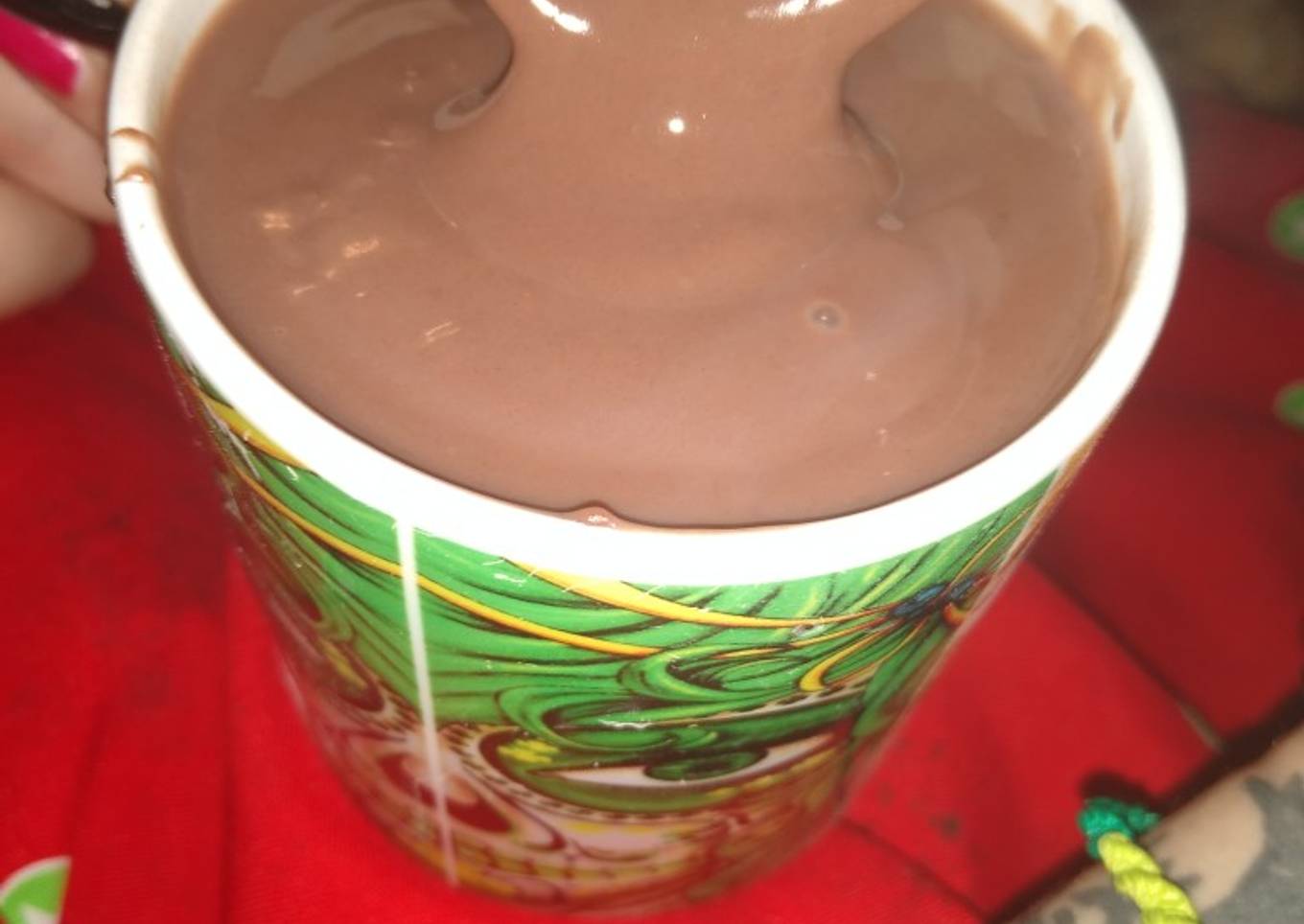 Chocolate caliente cremoso