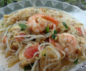 Resep mudah Tumis Toge Tahu Udang Mantul Banget