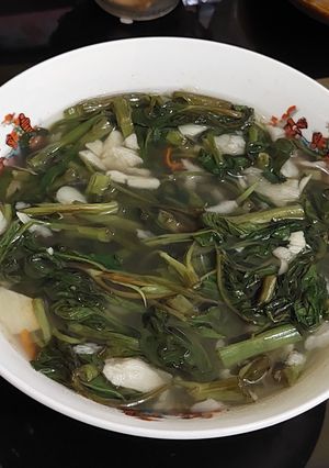 Foto resep Cah Kangkung Bawang Putih ala SS