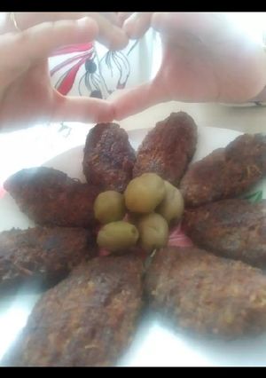 عکسی از دستور کتلت گوشت دختر پز🤗😻