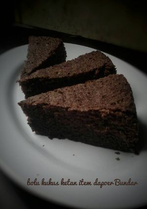 Foto resep Bolu kukus ketan item