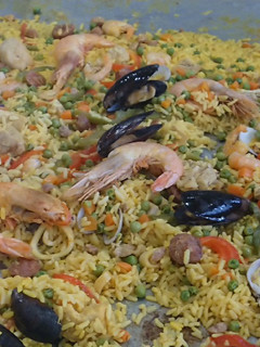 Una foto de Paella valenciana
