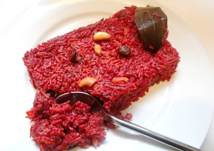 Step-by-Step Guide to Prepare Quick Beetroot Pulao