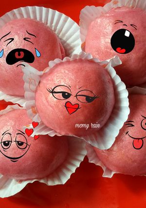 Foto resep Bakpao warna isi coklat keju