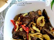 Gambar paru goreng kunyit