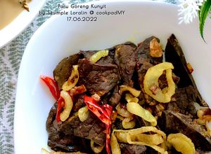 Gambar Hati, Paru & Limpa Goreng Kunyit