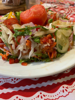 Una foto de Sólo ensalada