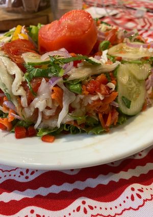 Una foto de Sólo ensalada