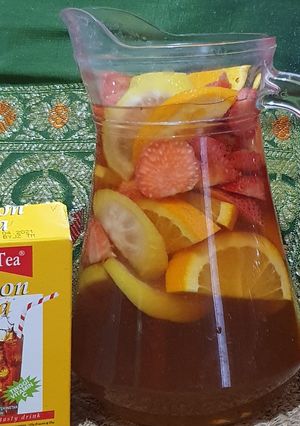 Foto resep Teh buah