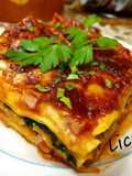 Lasagne cu ragu și spanac