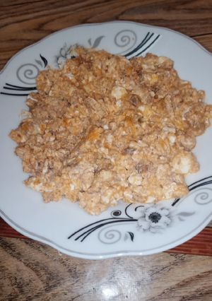 صورة لوصفة تونة طماطم بالبيض والجبن بدون زيت