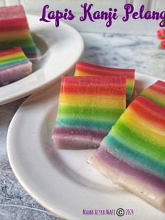 Foto resep Lapis Kanji Pelangi