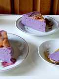 Cheese Cake Ubi Ungu