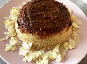 Une photo de Bowlcake goût frangipane