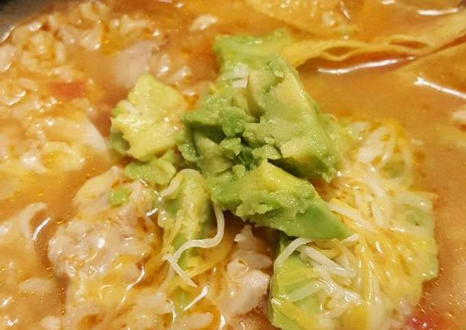 Recipe of Speedy Chicken tortilla soup