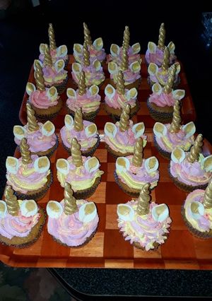 Una foto de Cupcakes unicornio