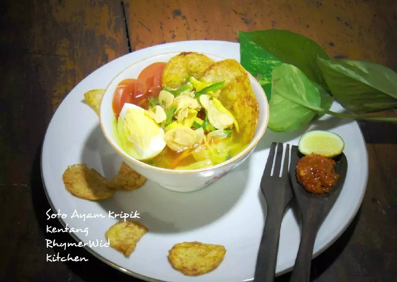 Soto Ayam Kripik Kentang