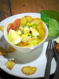 Foto resep Soto Ayam Kripik Kentang