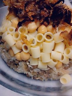 صورة لوصفة كشري مصري 😋
