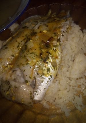 Una foto de Pescado al horno