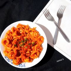 A picture of Dischi Volanti Vegetable Bolognese.