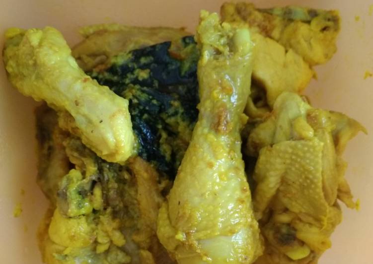 Resep Ayam ungkep bumbu kuning, Sempurna