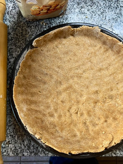 Una foto de Masa de tarta casera integral