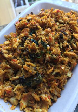 Foto resep Ikan pempis/suwir tongkol pedas
