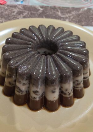 Foto resep Puding Oreo