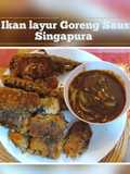Ikan layur Goreng saus Singapura