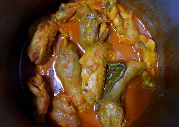 Resep Ayam Bumbu kuning, Sempurna