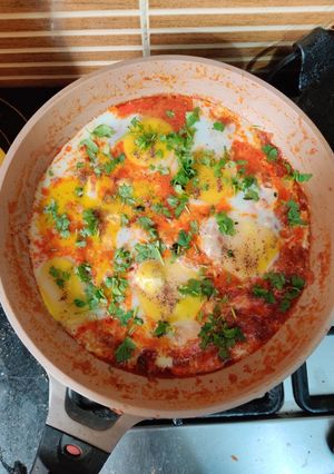 A picture of Shakshuka.