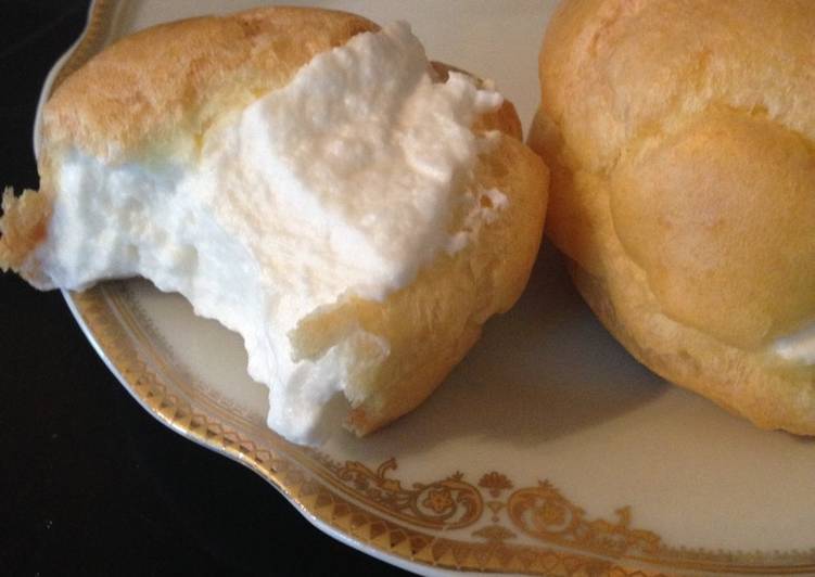 Simple Way to Prepare Super Quick Homemade Cream Puff / Choux Pastry