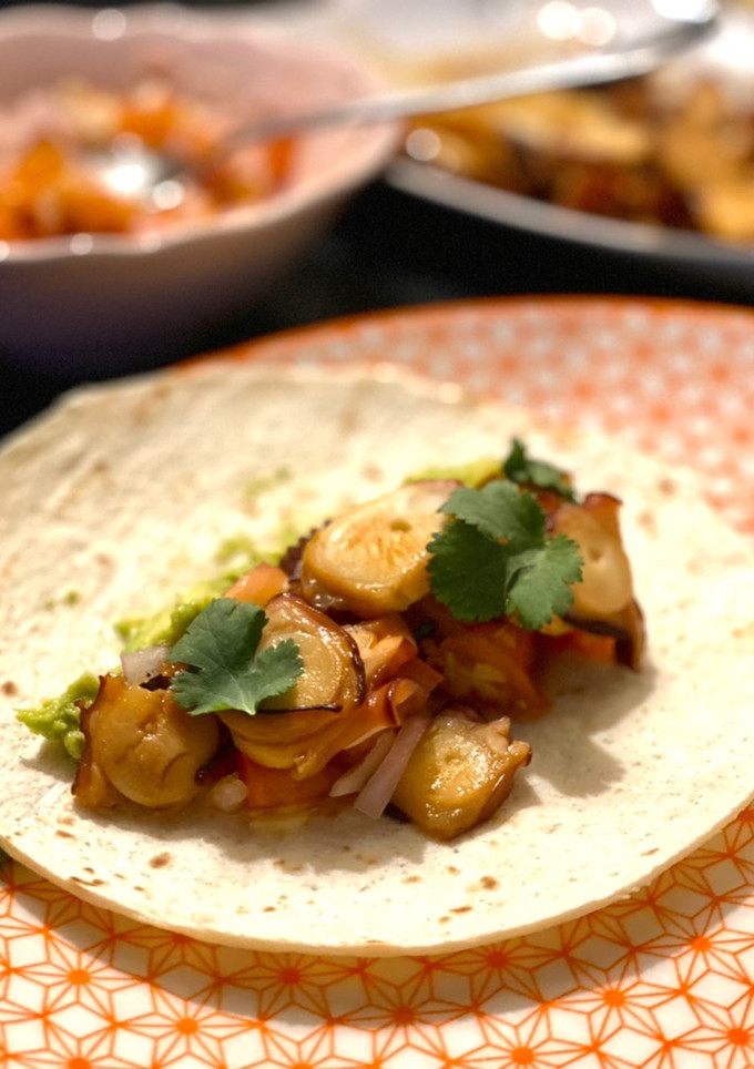 Una foto de Taco de pulpo 100% Brutal y facilísimo!