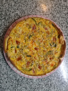 Una foto de Tarta de verduras! Saludable