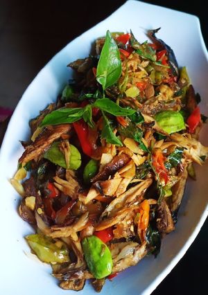 Foto resep Tongkol Asap Pedas